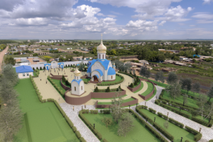 Церковь в п. Максимовка