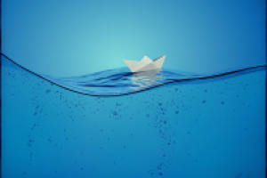 Бумажный кораблик