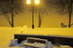 Зимняя романтика набережной