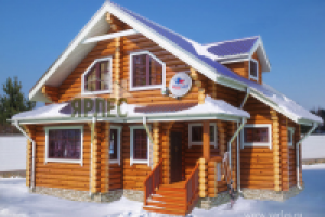 Проект деревянный дом. Д-128 / Вариант 5 Ярлес