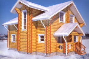 Проект деревянный дом. Д-167 Ярлес