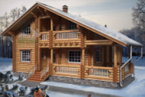 Проект деревянный дом. Д-178 Ярлес