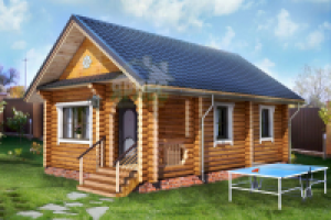 Проект деревянный дом. Д-3 Ярлес