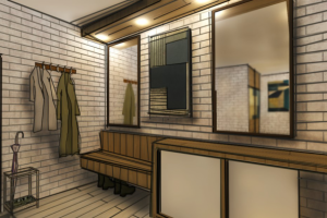 Проект квартиры для художника