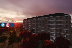 Жилой 6-этажный дом