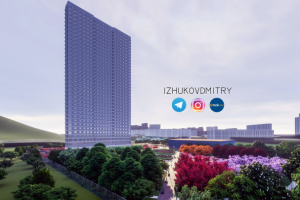 Жилой 36-этажный дом в г.Москве (4)