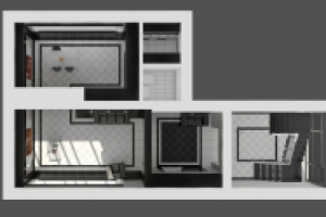 Дом (курсовой проект) + Виртуальный тур (панорама)