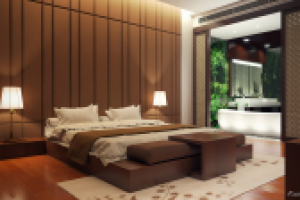 Спальня. 3d моделирование и визуализация