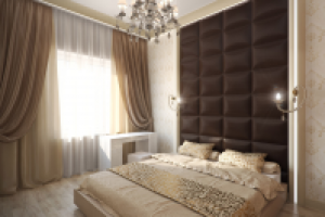 Спальня. 3d моделирование и визуализация