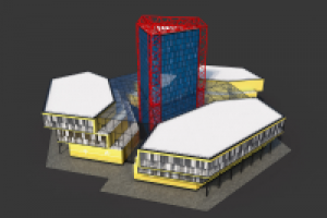 Спорт центр. Проектирование, моделирование, визуализация