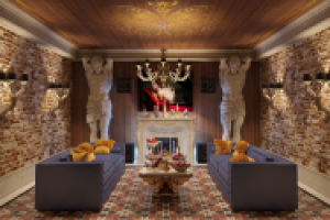 Lounge зона в ночном клубе