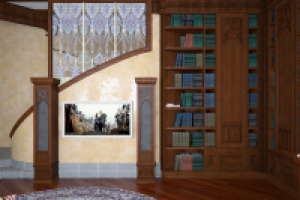 гостиная в древнерусском стиле