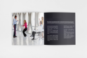 полиграфия // буклет компании