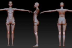 Кукла для 3d печати