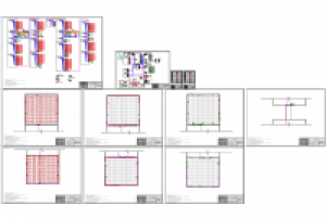 Проект порошкового ПТ, АПС, СОУЭ. Складской комплекс.