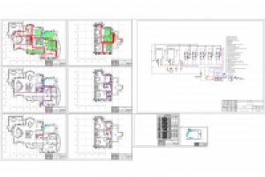 Система отопления, водоснабжения, канализации коттеджа