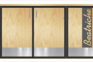 барный шкаф