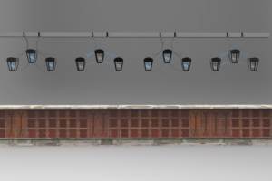 Светильники над барной стойкой