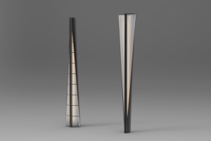 Уличные фонари со светоотражающейся поверхностью