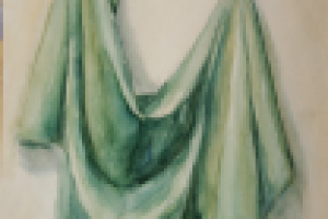 Драпировка 1 курс акварель