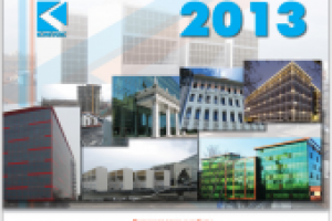 Календарь "домик", компания "Комплекс"