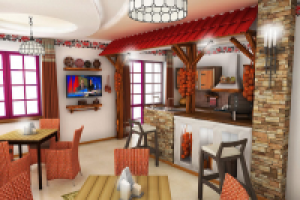 Интерьер гостинной