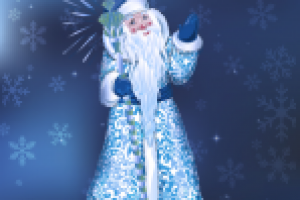 Дед Мороз для обложки каталога Новогодних подарков.