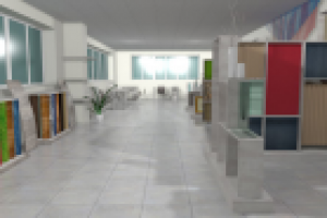 Дизайн интерьера шоурума Жалюзей