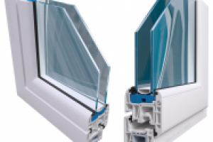 Стеклопакет в разрезе