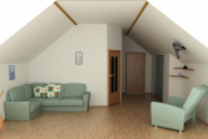 комната(мансарда) вар2 вид1