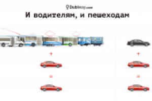 Водителям и пешеходам