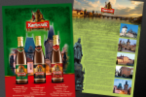 Листовка для пивной компании