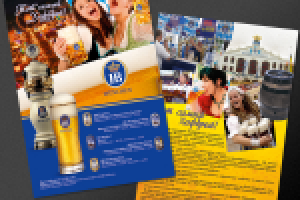 Листовка для пивной компании