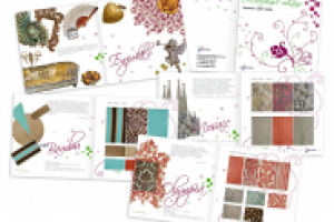 Каталог мебельных тканей для выставки