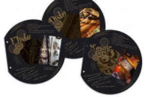 Презентация мебельных тканей в виде пластинки