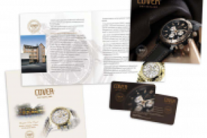 Рекламные материалы для часовой компании