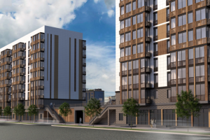 Разработка фасадов многоэтажного ЖК