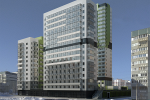 Разработка фасадов многоэтажного ЖК