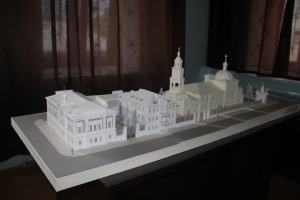 Макет комплекса церкви Сошествия Св. Духа г. Казань