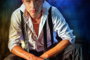 мужской фотопортрет в фотопроекте "Гангстеры"