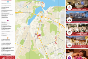 Карта достопримечательносей города