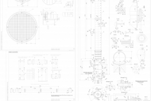 Технический проект на колонну (химическая отрасль)