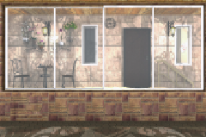 Застекленное крыльцо (сени) деревянного дома