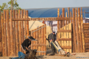 Съемка реконструкции боя