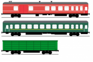 Векторная отрисовка вагонов