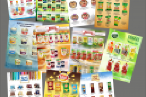 Рекламные презенторы разных торговых марок