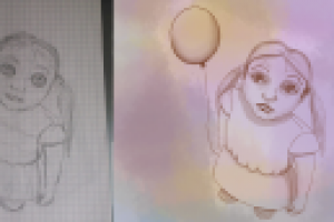 Девочка с шаром