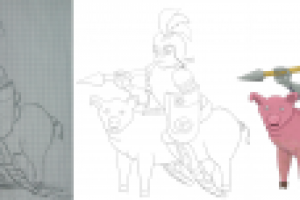 Рыцарь на свинье