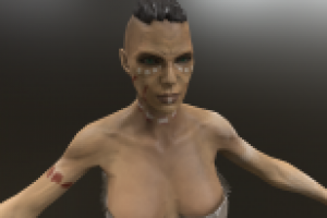 Низкополигональная модель для стратегии.