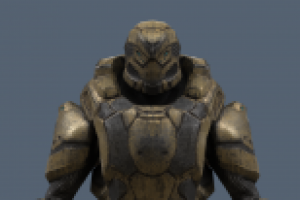 Броня колониста, 1к полигонов.